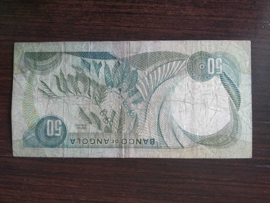 Nota de 50 Escudos de Angola (emissão de 24 de Novembro de 1972)