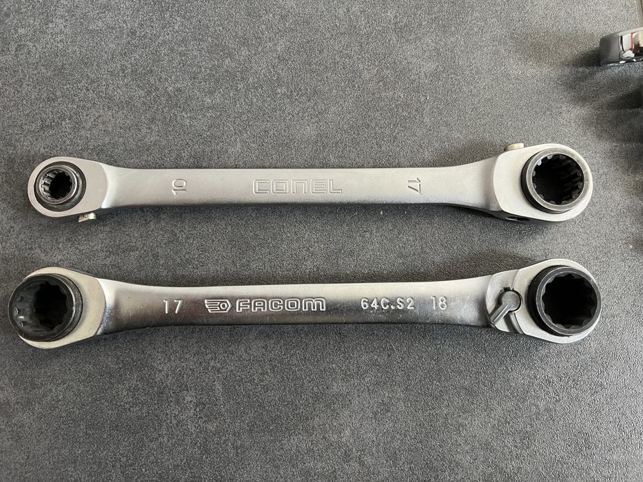 Ключі, тріскачки Facom