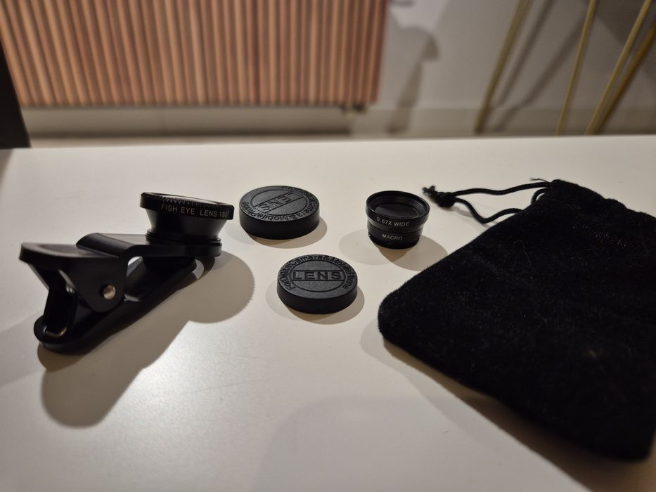 Soczewki na aparat telefonu