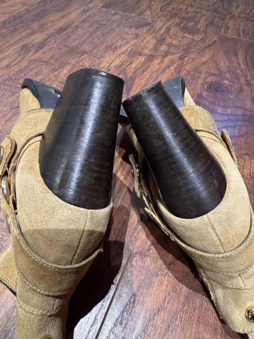 Skórzane kowbojki Steve Madden