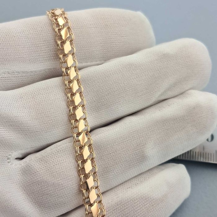 Золотой браслет 5,77 грамм 17 см Золотий браслет Золото 585 проба