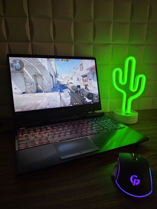 Мощный Игровой HP OMEN 15 | 144Hz IPS | GTX 1650 4GB | i5-8300H | 16GB RAM | SSD 480GB