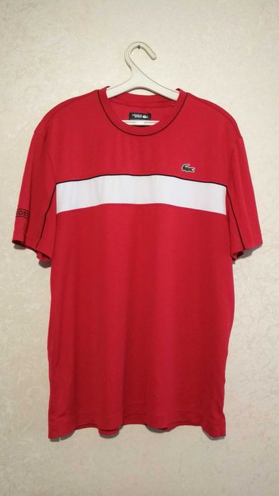 Футболка поло Lacoste Hugo Boss 6-7 (L-XL) оригинал редкая модель 5шт