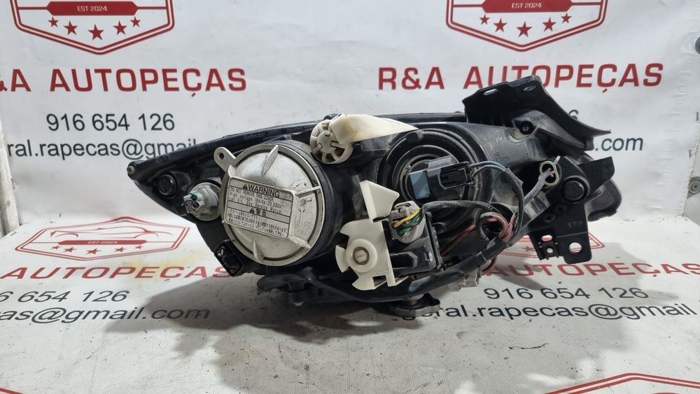 Ótica Farol Frente Frontal Esquerda Xenón Mazda RX8 Koito 10061014