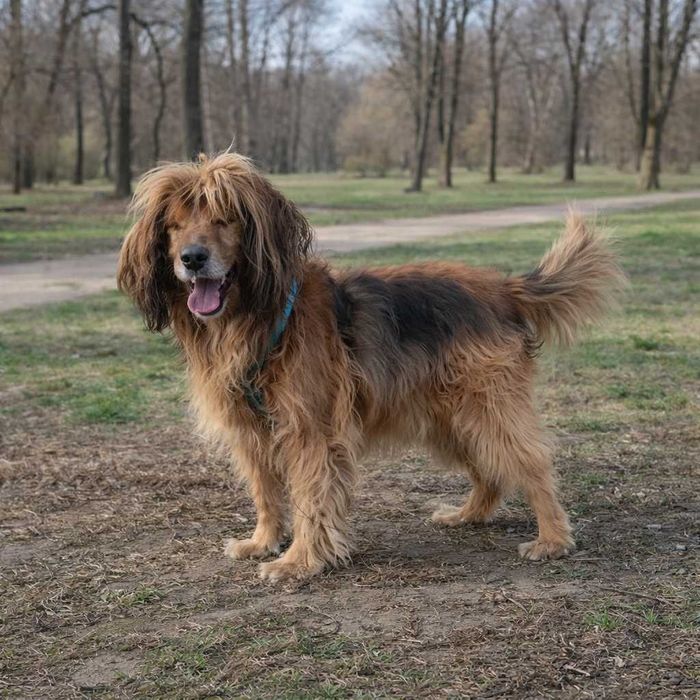 Любить обійматися, дає лапку. Особливий песик Бахмут