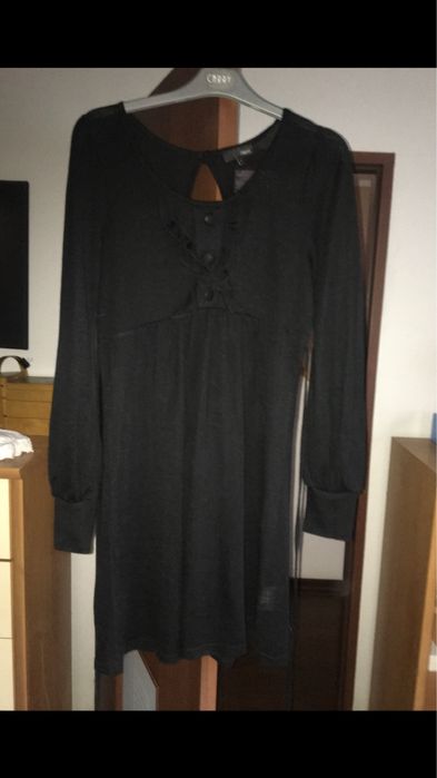 Sukienka Next s/m tunika ciążowa czarna