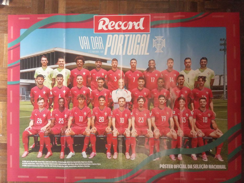 Poster oficial Portugal mundial 2026