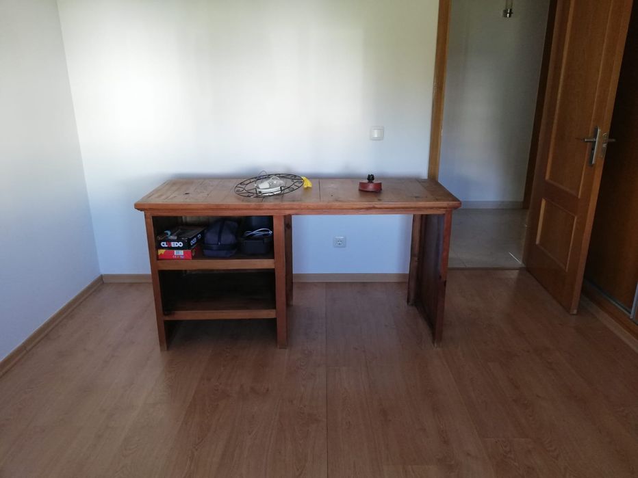 Secretaria madeira maciça (moveis santa fé)