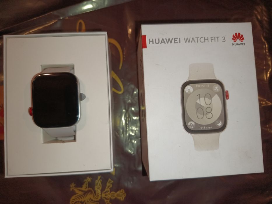 Smartwatch Huawei Watch Fit 3 beżowy