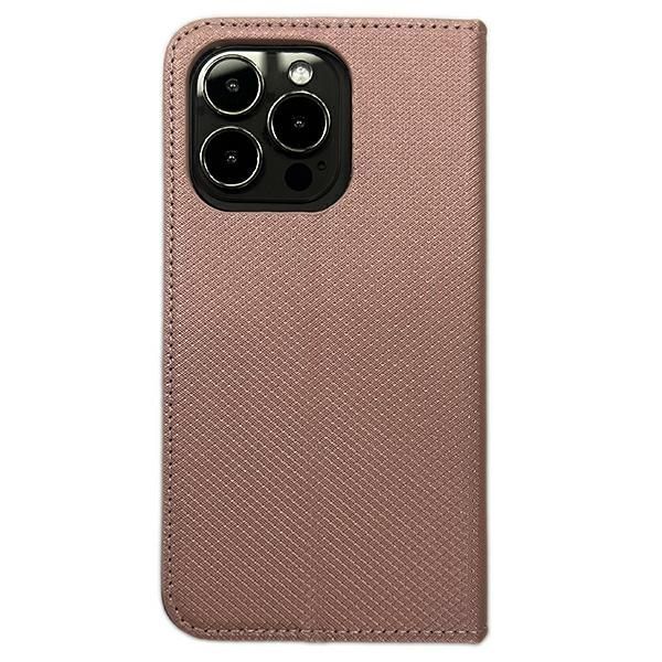 Etui Smart Magnet book Xiaomi Redmi A3różowo-złoty /rosegold