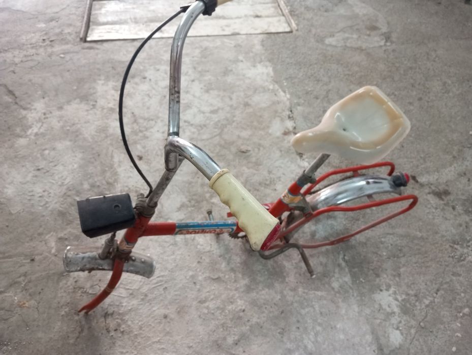 Велосипед зайчик 3 рама без колес