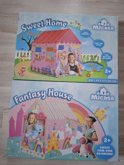 Намети "Милий дім" та "будиночок мрії" від Micasa.