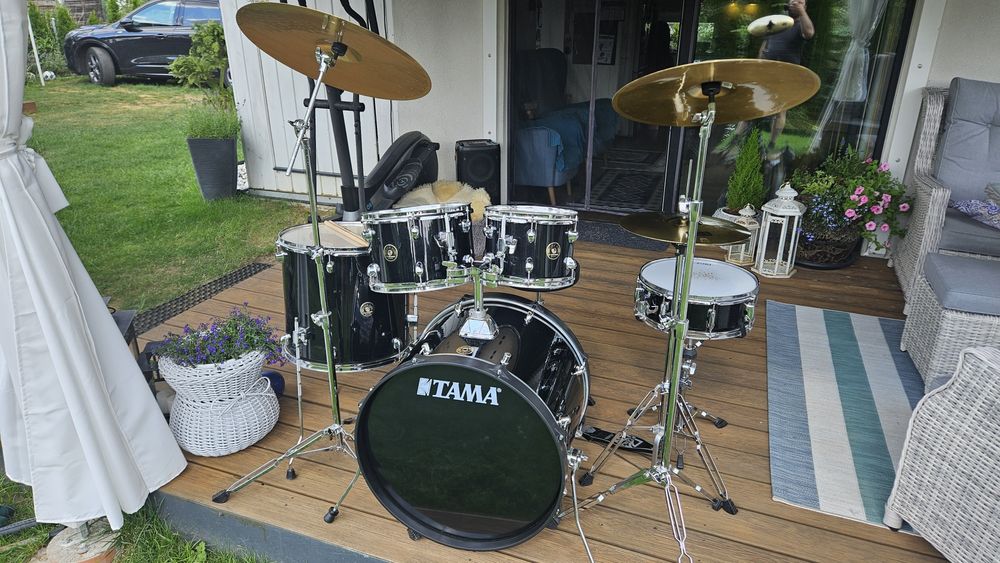 Perkusja Tama Rythm Mate RM52KH6-BK 5Set +BCS + stołek