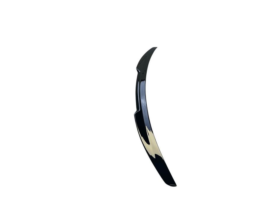 Aileron / Lip / Spoiler traseiro em plástico ABS para Audi A3 8V sedan 2012-2020 M4 Look em preto piano brilhante