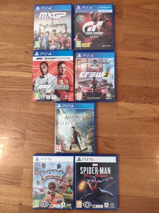 Jogos  para PS4 e PS5