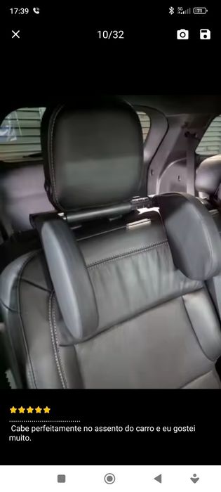 Encosto de cabeça para carro