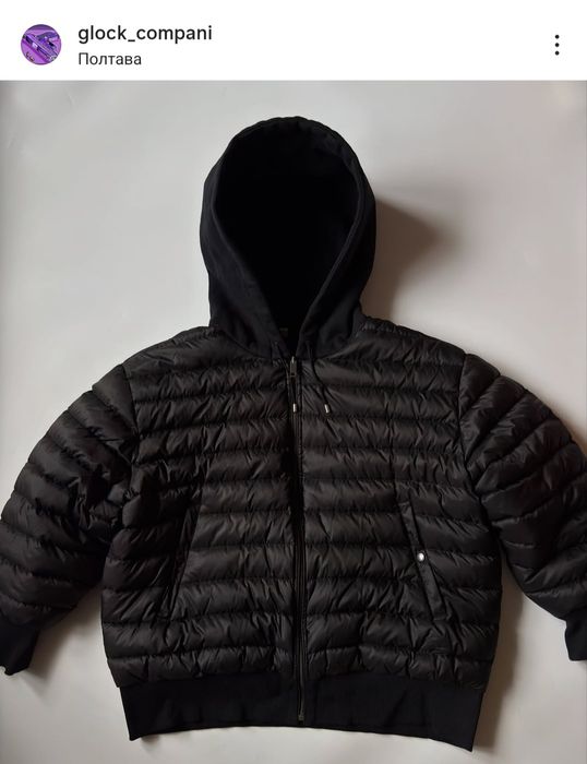 Двухсторонний пуховик BURBERRY XL-XXL идеал