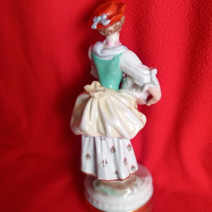 Dama antiga  Vista Alegre  Pintada á mão