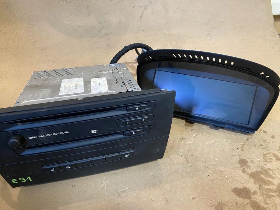 Radio nawigacja navi wyświetlacz BMW 3 E91 E90