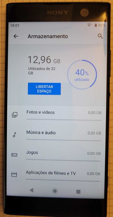 Sony Xperia XA2 usado