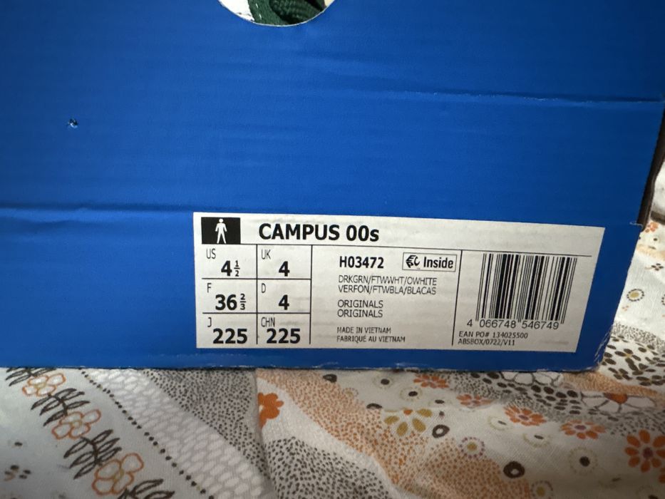 Campus 00s verdes originais