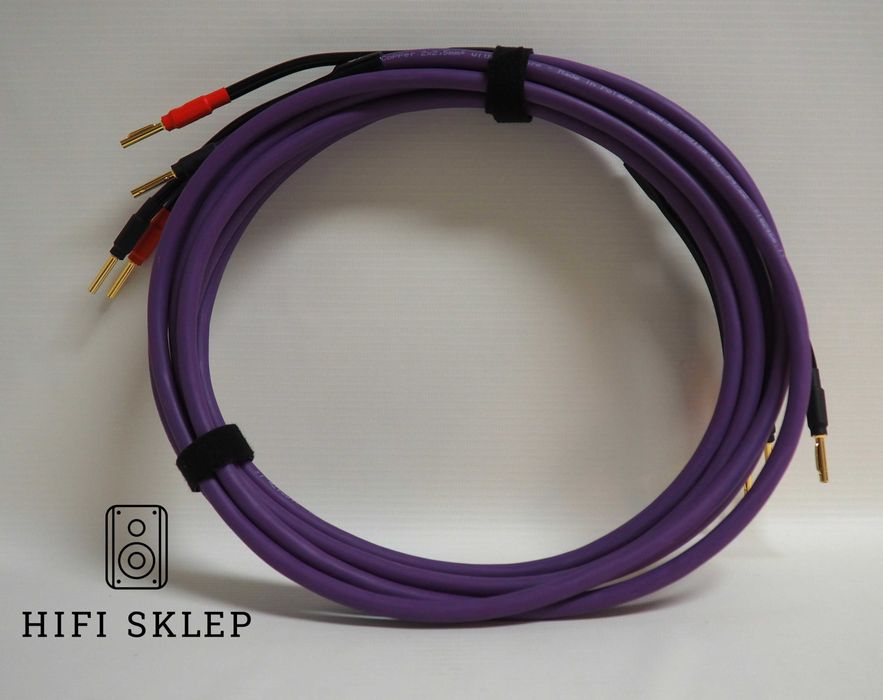 Melodika MDSC2525 /2,5mm2 Kabel głośnikowy 2x3m /konfekcja hifisklep