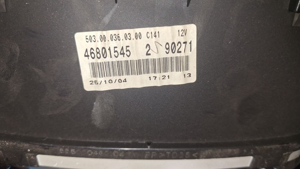 Quadrante Fiat Panda 1.1 de 2005