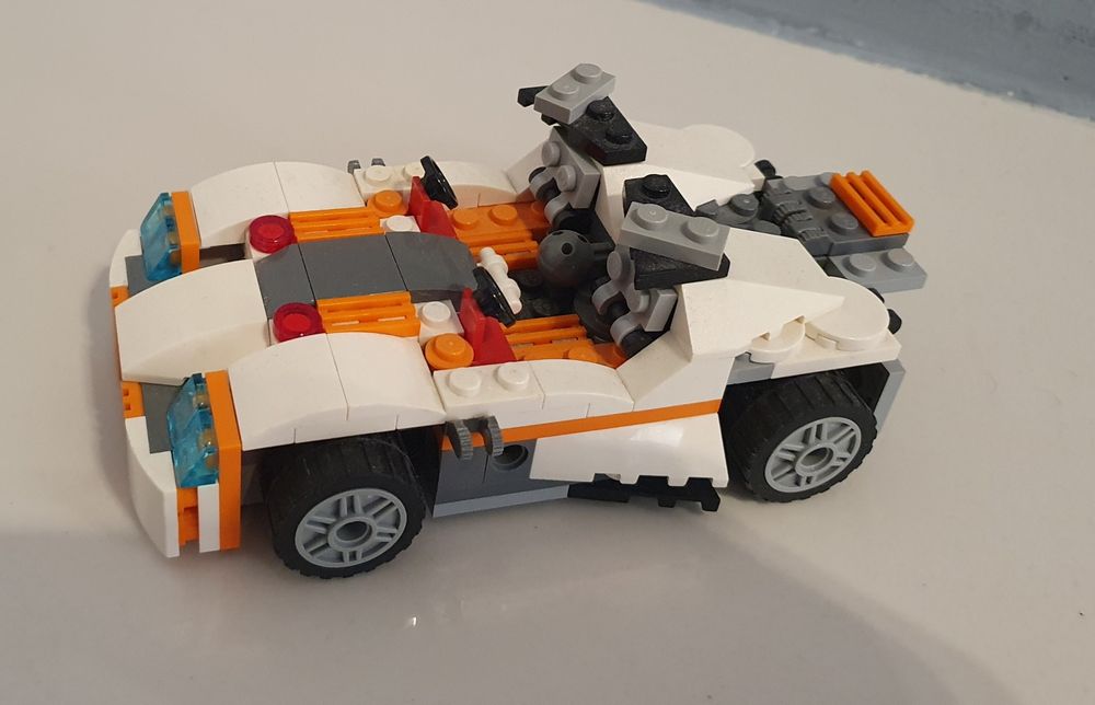 Lego motoryzacja + miniaturka Londynu