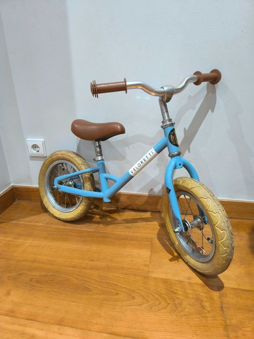 Bicicleta de Equilíbrio/criança Veloretti – Azul Claro