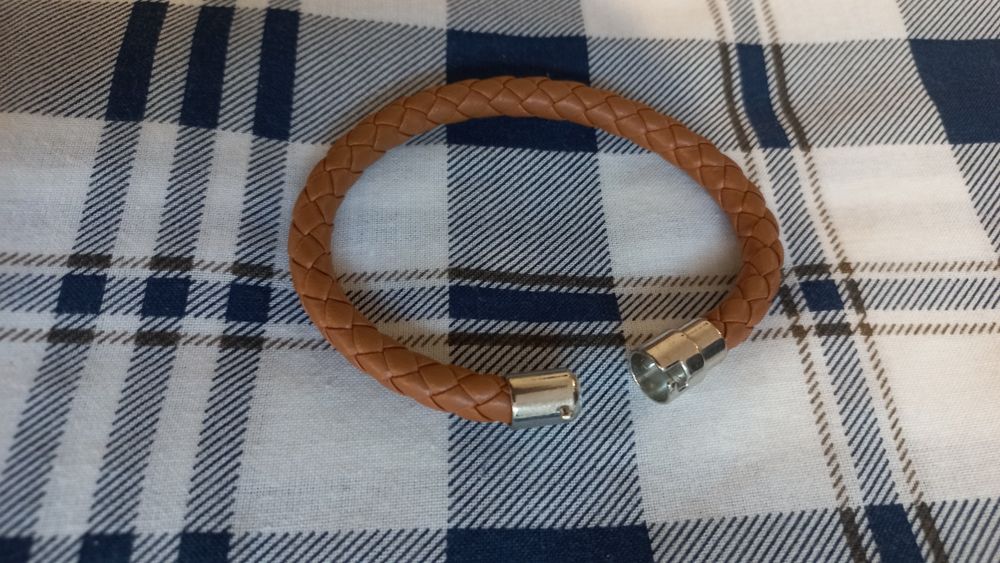 Pulseira homem entrelaçada