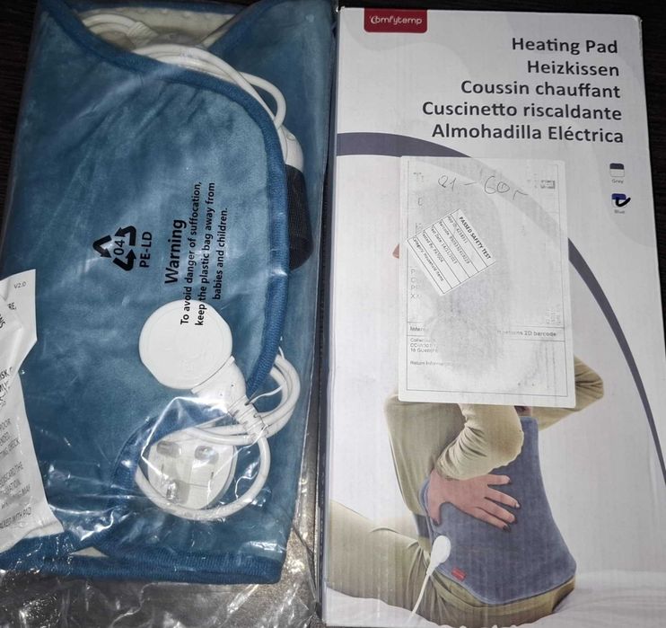 Elektryczna poduszka grzewcza Comfytemp – prostokątna