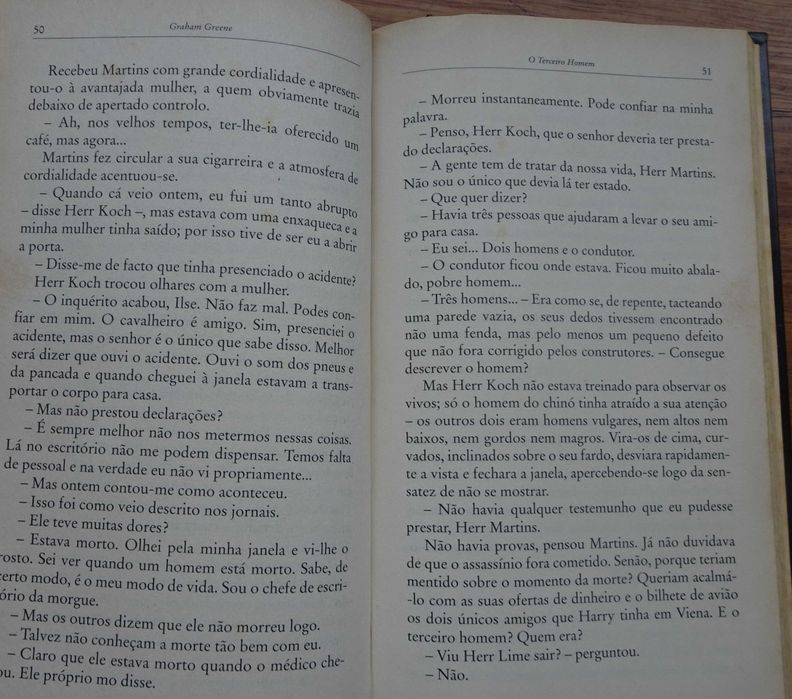 O Terceiro Homem de Graham Greene