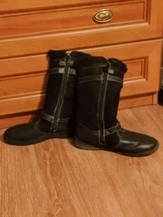 Buty, Kozaki zimowe damskie r 38.