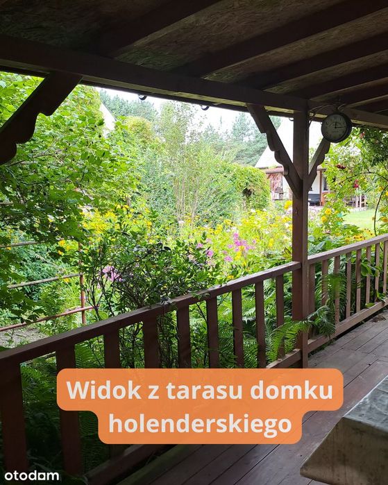 Dom rustykalny na działce w Borach Tucholskich