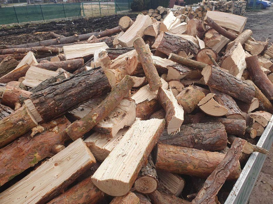 Drewno opałowe sosnowe drewno kominkowe opałowe