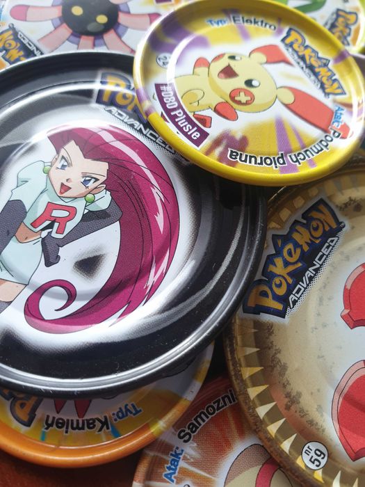 Tazo Żetony Pokemon Advanced Cheetos 16 sztuk