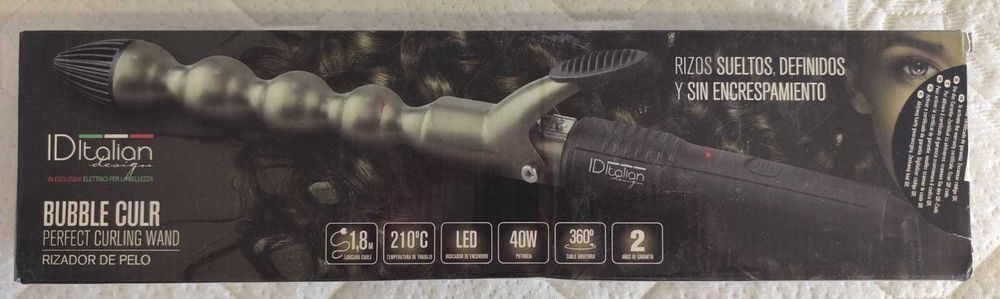ID Italian Easy Bubble Curler Modelador de Caracóis 40W