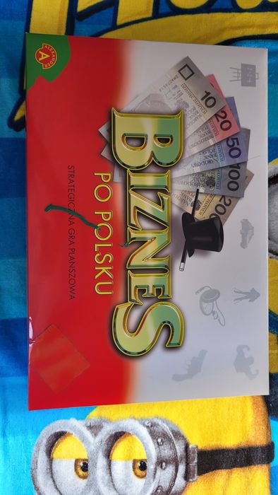 2 gry planszowe Warcaby i Biznes po polsku