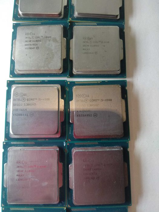 Процессоры 1150 сокета  i5-4430s и др.  рабочие .