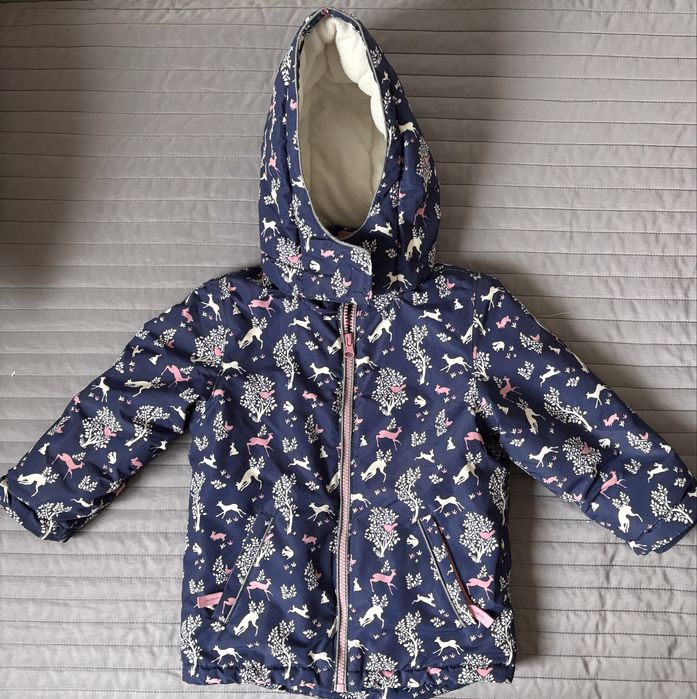 Zimowa kurtka narciarska snowboardowa dla dziewczynki 92 cool club