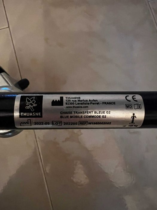 Cadeira Sanitária Blue Mobile Commode G2