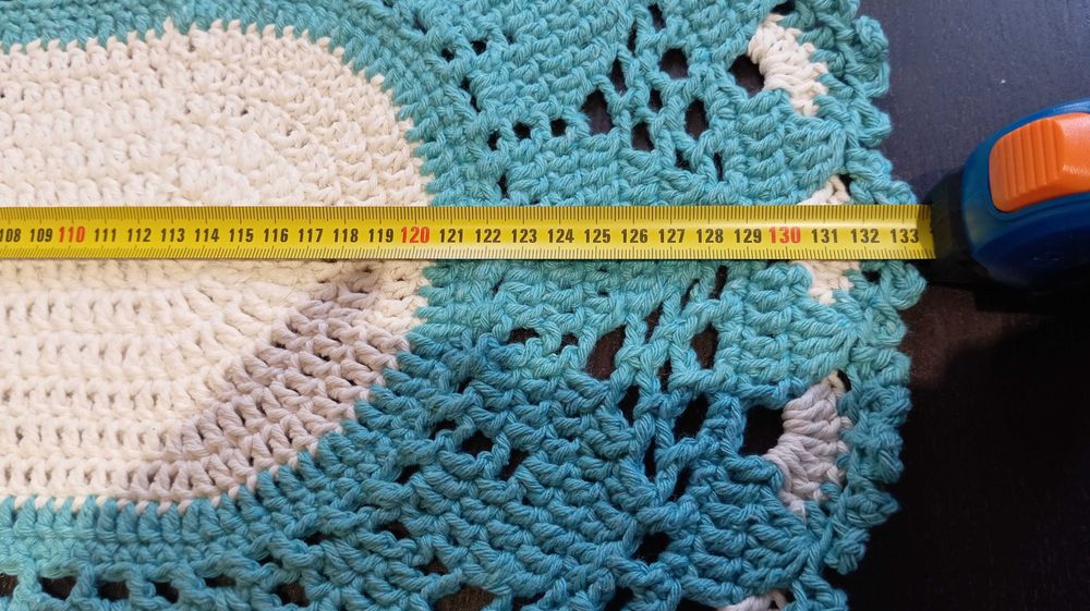 Tapete ou Caminho de mesa em crochê