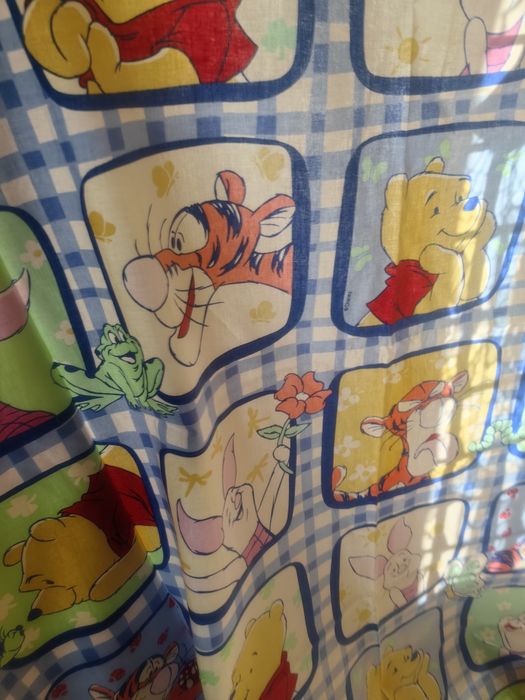 Zasłonki dziecięce z Kubusiem Puchatkiem