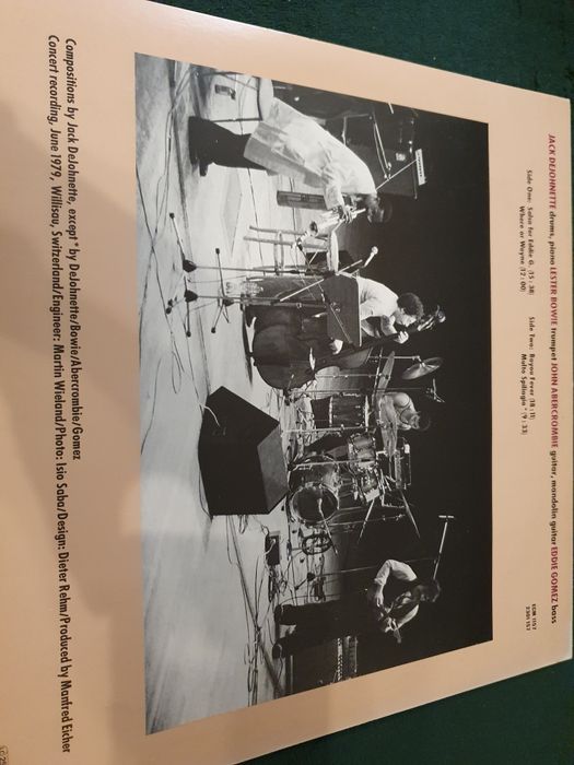 Jack De Johnette- In Europa -Lp.