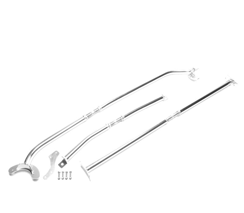 KIT BARRAS ANTI-APROXIMAÇÃO AJUSTÁVEIS VOLKSWAGEN VW GOLF MK4 97-03 ALUMINIO