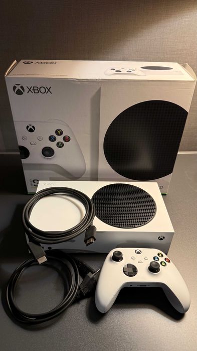 Xbox Series S 512 GB com comando e caixa original