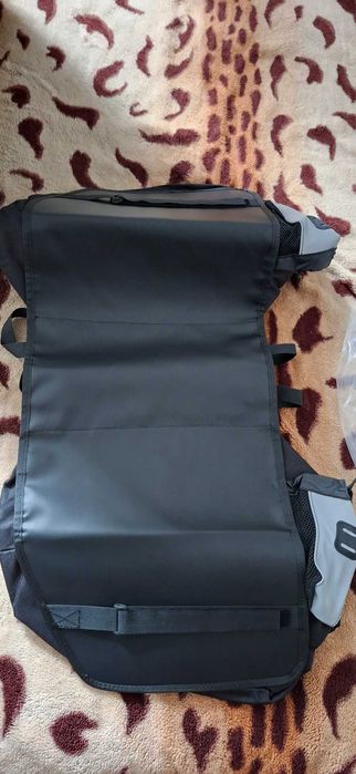 HOMPER Torba Rowerowa na Bagażnik 30L Sakwa Czarna Nowa