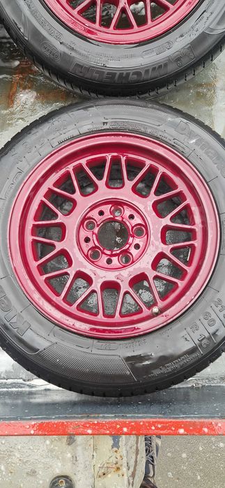 Felgi bmw styling 8 r 16 7.5j 5x120 (ET) 15 z dobrymi oponami (E30/E32/E34/E36/E38/E39/E46)