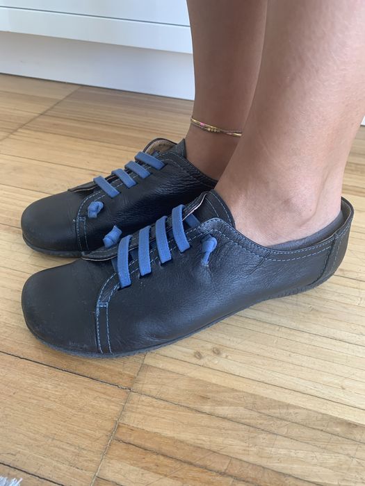 Sapatos ténis azuis Camper