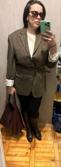 Вовняний піджак  оверсайз